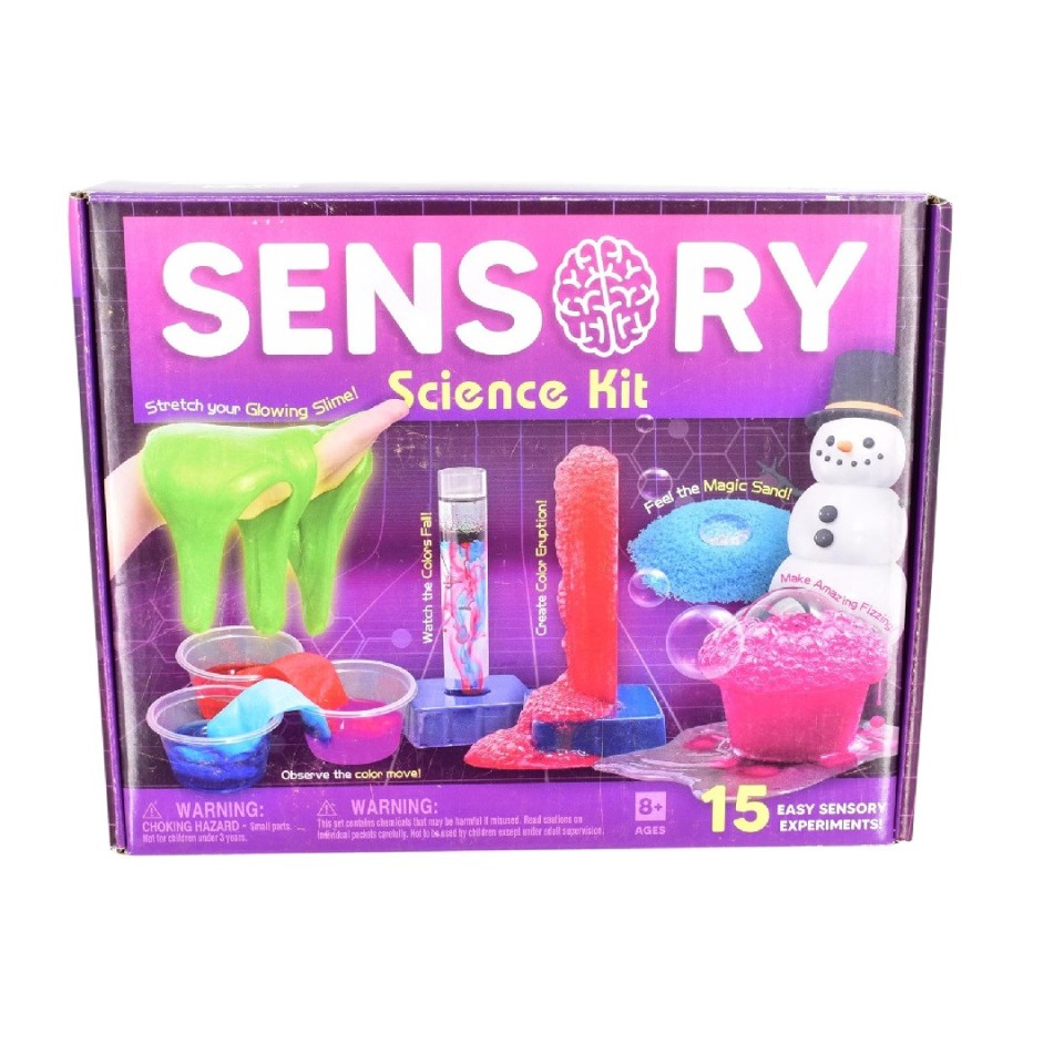 KTL Sensory Science Kit with 15 easy experiments.