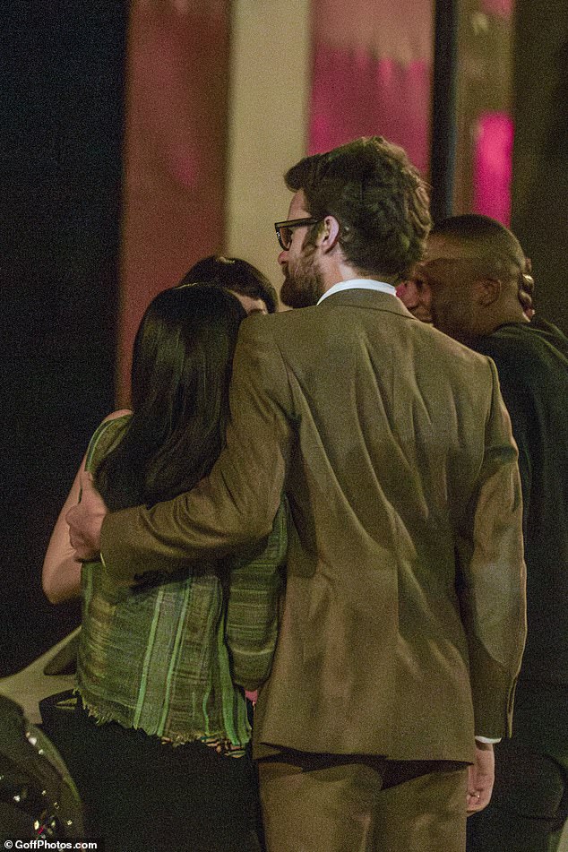 After attending the grand unveiling of her portrait, Lily was in the mood to celebrate and headed to Reference Point bar with her boyfriend and pals