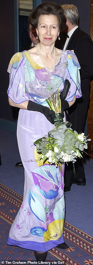Anne re-wore the glamorous gown when she attended The Thomson International Financing Awards Dinner At Grosvenor House Hotel in 2005