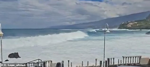 Sea conditions have worsened, with waves reaching up to six metres in some areas and warnings in place across several islands.