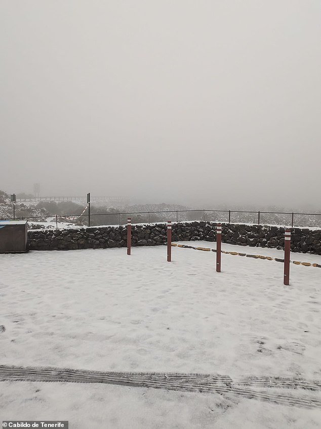 Authorities in Tenerife activated the island's emergency plan on Wednesday, shutting roads, banning hiking routes and closing Teide National Park