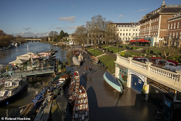 A view of Richmond's riverside. The area is frequently voted the happiest borough in London and for good reason