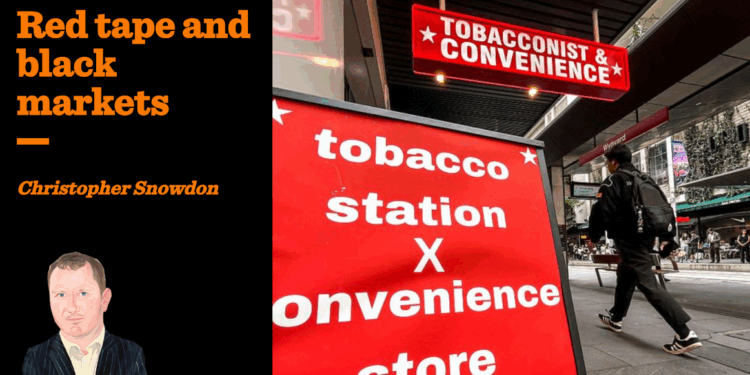 Red tape and black markets | Christopher Snowdon