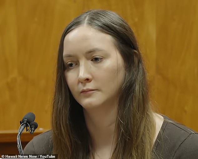 Witness Sarah Buchsbaum took the stand at Konig's trial this week as she said she and a friend saw the doctor on top of his wife on the hiking trail