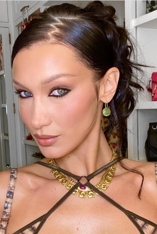 Bella Hadid's zigzag parting signals an unpredictable streak, according to Mr MacLeod