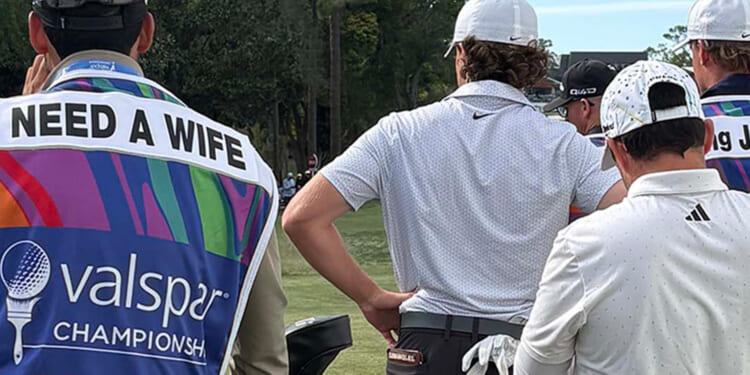 Golf star with nearly $3million in career earnings uses caddie in bizarre plan to find himself a wife
