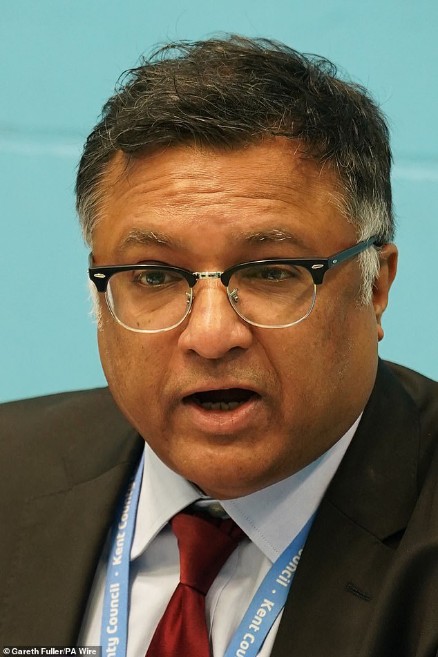 Dr Anjan Ghosh, director of public health at Kent County Council, said officials are considering three scenarios that could unfold over the next month
