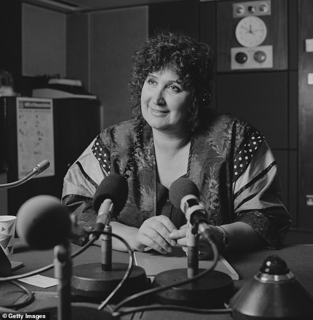 She stepped down from Woman’s Hour at the end of 2020, aged 70. She said she would probably listen in to hear her successor, Emma Barnett ‘If only to say “Oh, God, she made a mess of that”.’