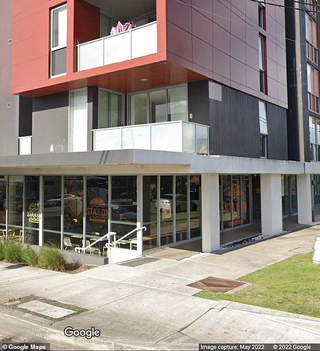 The sisters were paying $480 a week to live in the apartment and the current $690 listing is below January's median Sydney unit rental price of $760. The unit's balcony is pictured