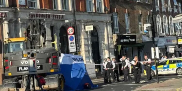 OAP 'crushed to death by 20 tonne digger' on busy high street as kids 'screamed & cried' after man went 'underneath'