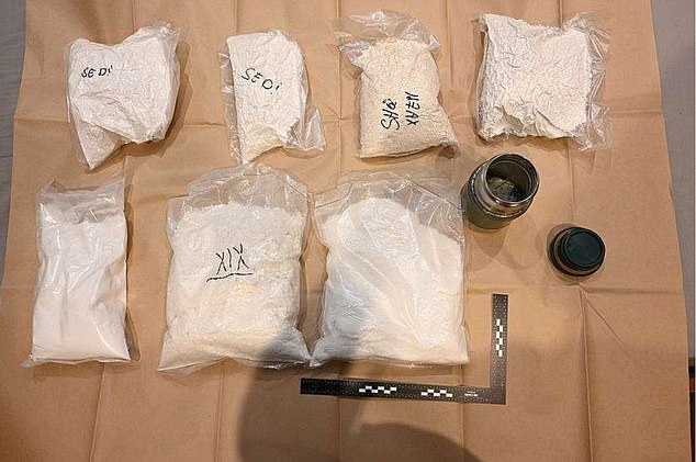 By the time they finished searching the lab in October 2024, City police¿s Serious Organised Crime Team had recovered 8lbs (3.51kg) of cocaine with a street value of more than £211,000