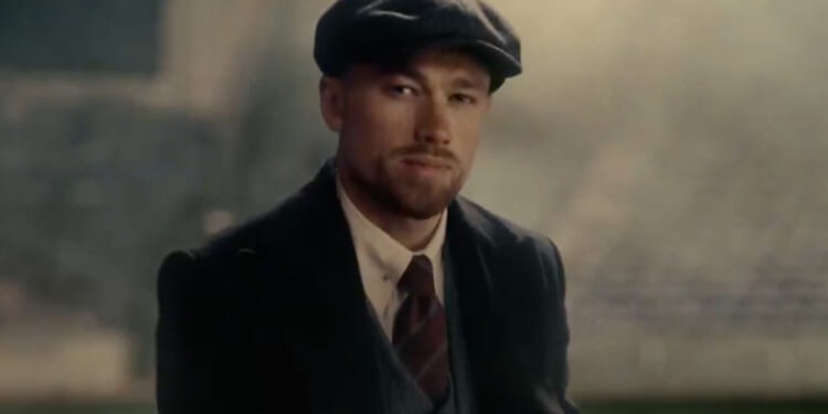 Premier League star stuns fans as he plays a Peaky Blinder in Netflix promo as they say 'man of many talents'