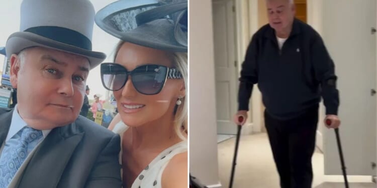 Eamonn Holmes, 66, hails girlfriend Katie Alexander, 44, 'the perfect tonic' as he takes TV break amid health woes