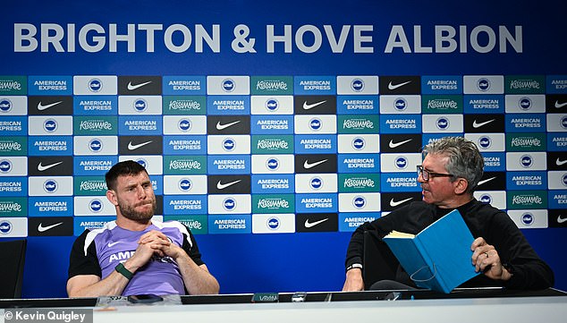 I say to him that I guess he would have signed for Manchester United if he had been offered the chance. He shakes his head again. ‘I’d never do it. Never. Never.'