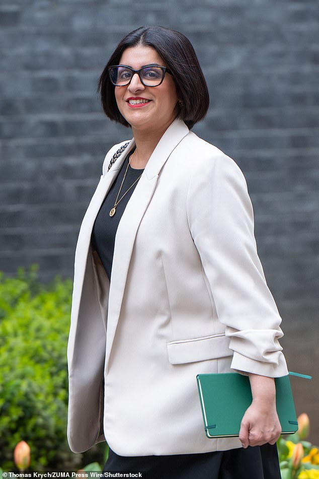 Home Secretary Shabana Mahmood arrives at 10 Downing Street for Cabinet on March 17
