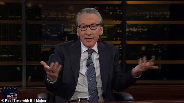 Accounts differed as to whether Bill Maher had officially accepted the Mark Twain Prize for American Humor. He is pictured above on his HBO show