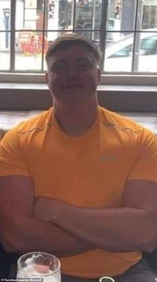 Pictured: Liam Donlin who plunged a 20cm knife into his victim's chest