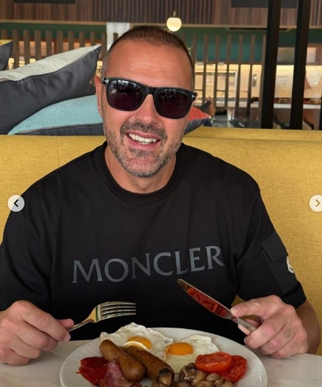 Despite being recently pictured with a full English, Paddy has also improved his diet to achieve his new look