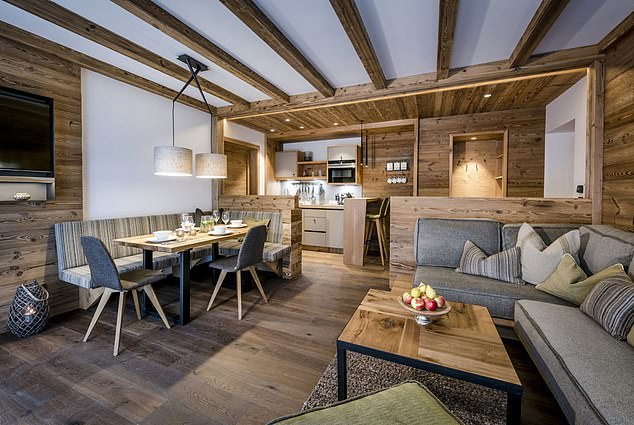 Inside the spacious apartments are stylish, spacious and comfortably furnished