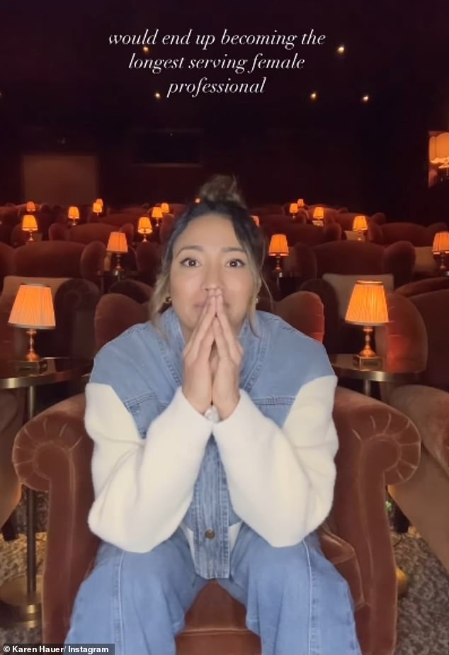 The Venezuelan–American dancer, 43, has been a professional on the show for 14 years - making her Strictly's longest ever running female dancer