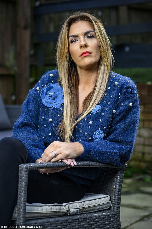 Kelly (pictured) did not find out the truth about her mother’s role in the horrifying murder of Suzanne Capper until more than a 15 years after her shocking death