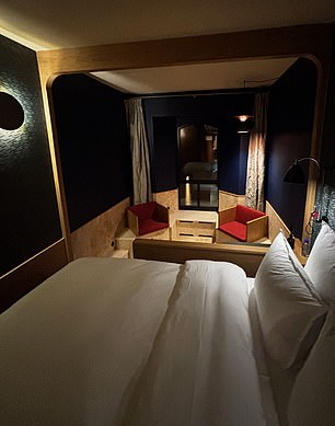 Hotel Frihavnen offers chic, compact rooms that have been converted from an indoor shooting range