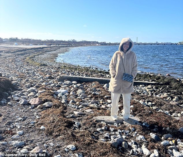 Jowena Riley (pictured at the beach at Malmö) spends 72 hours exploring Copenhagen and Malmö in February - packing in as many activities and cultural sites as possible, with enough time to roam each city