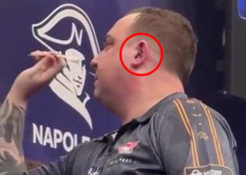 Darts star resorts to wearing earplugs on stage in desperate bid to silence 'amazing' home crowd