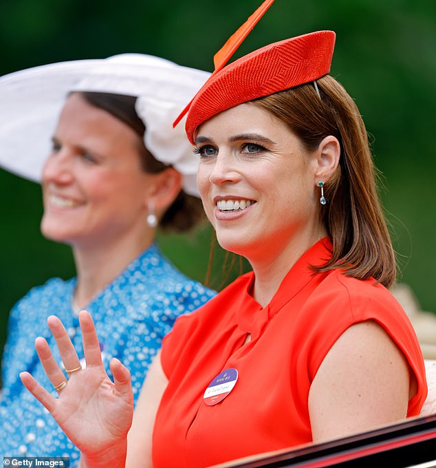 'Eugenie has a fire hand - a rectangular palm with medium length fingers,' Johnny shared - meaning she is determined to stand on her own two feet