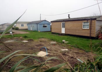 We have caravans at 'Gypsy Billionaire' Alfie Best's holiday park