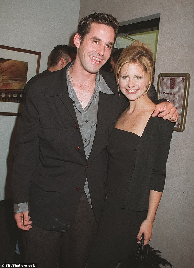 He played the lovable sidekick to Sarah Michelle Gellar's character Buffy Summers; Pictured in October 1998