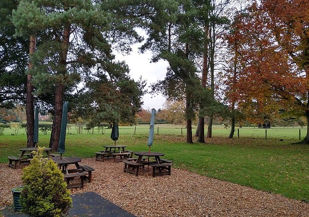 The office space comes with a private garden for the sole use of the occupier