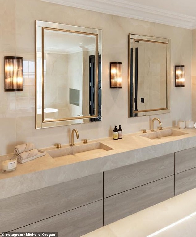 Seemingly comparable with a high-end spa, former TOWIE star Mark Wright and his wife Michelle Keegan have not held back on revamping their bathroom