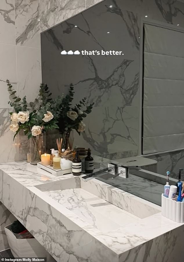 During her pregnancy with her daughter Bambi, the influencer often spoke about how her 'obsession' with baths as an integral part of her evening routine