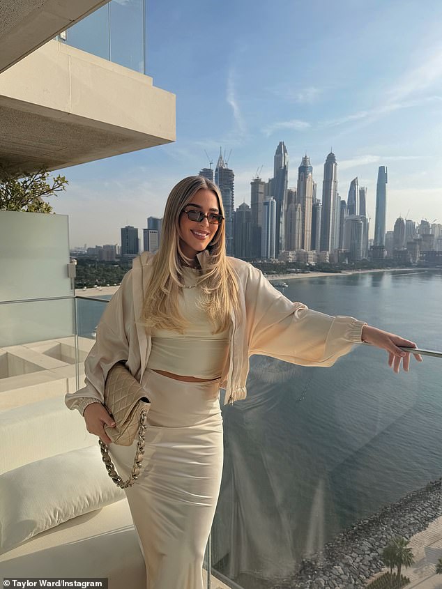 Taylor Ward was quick to assure her followers that the missile strikes and suicide drones were 'in the past now', yet this week, Taylor became the latest star to flee the country