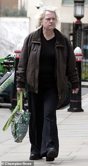 Kirsty McGowan outside London's High Court