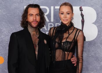 Olivia Attwood and Pete Wicks pictured kissing after pair's friendship became 'a passionate romance'