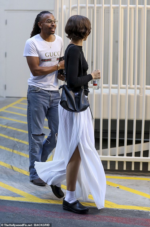 Earlier on Friday, Zendaya stepped out to do some high-end shopping at Bvlgari in Beverly Hills and her older half-brother Austin Stoermer Coleman tagged along