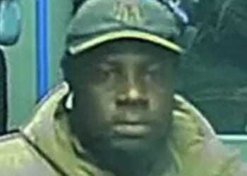 Cops release CCTV after 'man touched himself on train' next to woman as probe launched