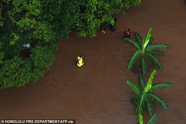 More than $1 billion in damage might be caused by the massive storm, which is the second Kona system to hit Hawaii this month