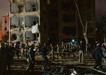 Huge fireball erupts as Iran blasts nuke town in terrifying strike as allies threaten to 'attack & burn & US Pharaoh'