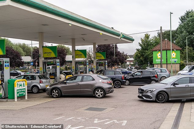Britons are feeling the effects of the crisis in the price of oil at the pump
