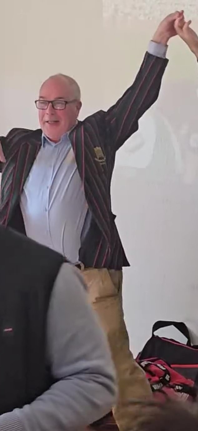 Paul Farrelly, the former Labour MP for Newcastle-under-Lyme, during the trip