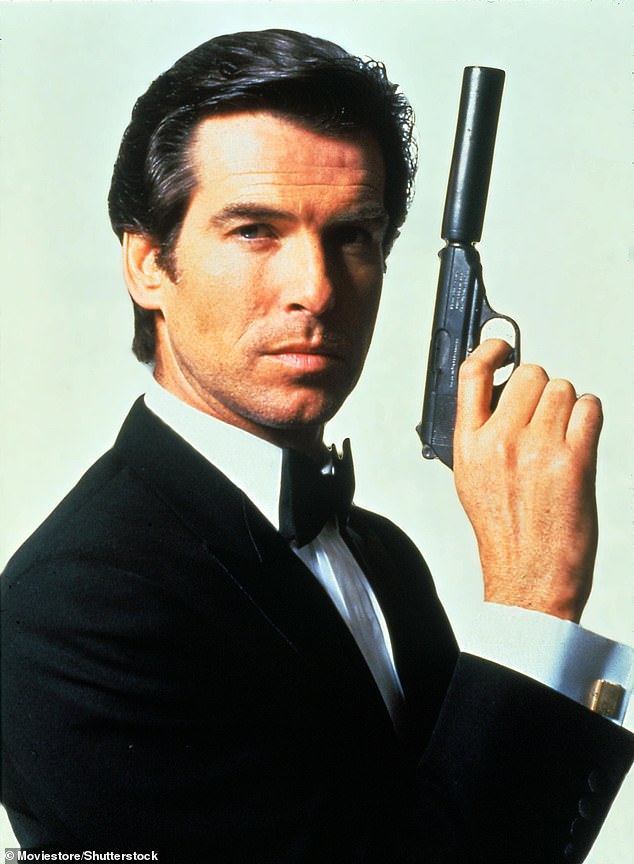 It has been 23 years since Brosnan's last James Bond film – and the weapon was hardly 007’s favoured Walther PPK
