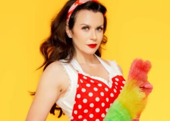 I make a fortune as a raunchy CLEANER with men flooding my DMs begging me to vacuum with my trusty Henry Hoover