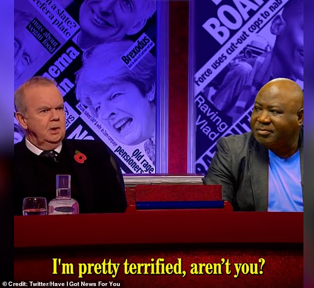 Afterwards Mr Goma became, albeit briefly, one of the most recognisable men on television and his newfound fame even earned him a place of the satirical show Have I Got News For You