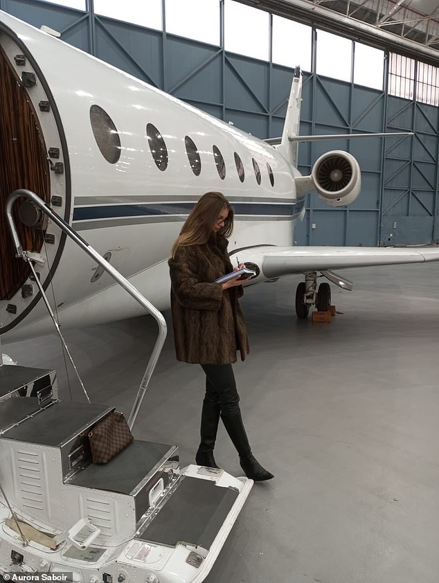 She has worked on a range of aircraft, and has clients from around the world that are willing to pay millions for her services