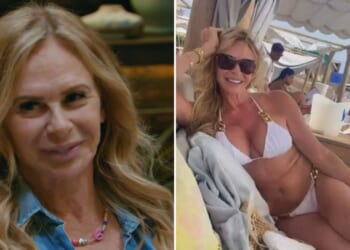 Prey vs Predator as hot former model, 70, declares ‘I love sex!’ & flirts with younger co-stars