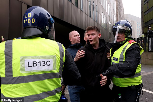 Northumbria Police had urged fans to behave to ensure the game went ahead 'without incident'