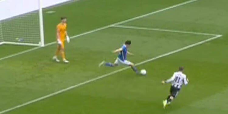 Not at the start of the derby, just don't do it'